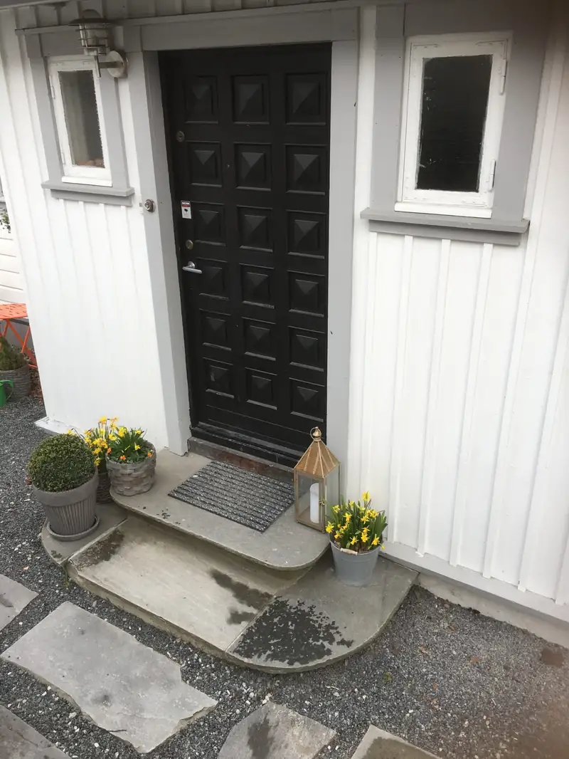 Det gamle inngangspartiet